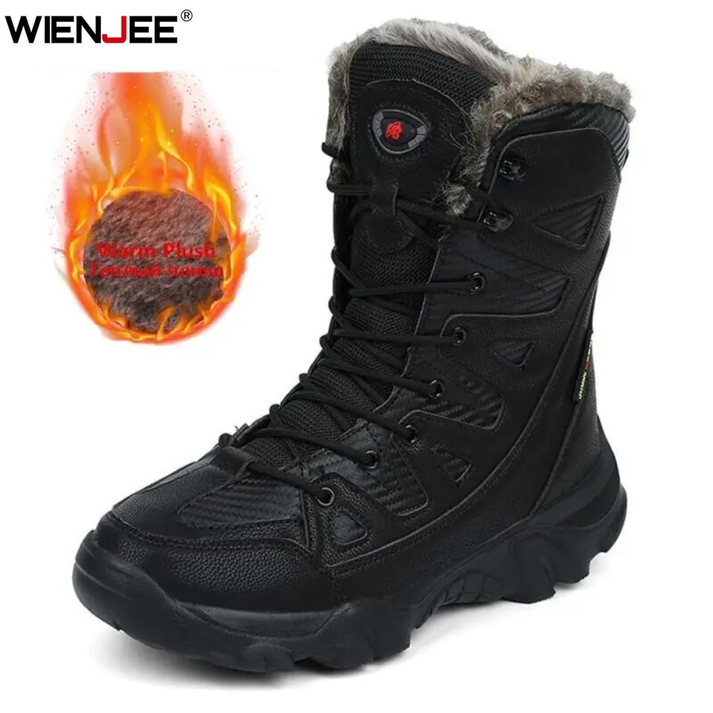 Waterproof Winter Boot - Hiver imperméable hommes bottes en peluche