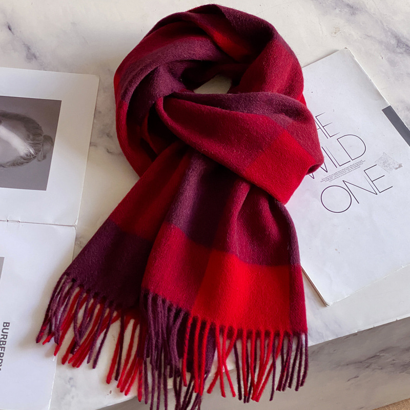 Wool Scarf Men - Écharpe 100% laine pour hommes et