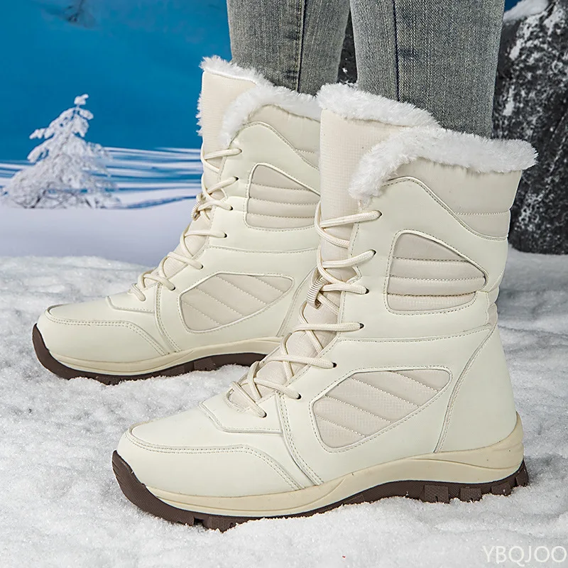 Waterproof Winter Boot - Chaussures d'hiver montantes et épaisses pour