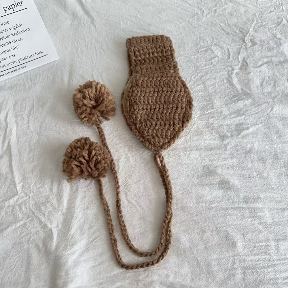 Earmuffs Foldable - Cache-oreilles d'hiver coupe-vent à lacets, bandeau