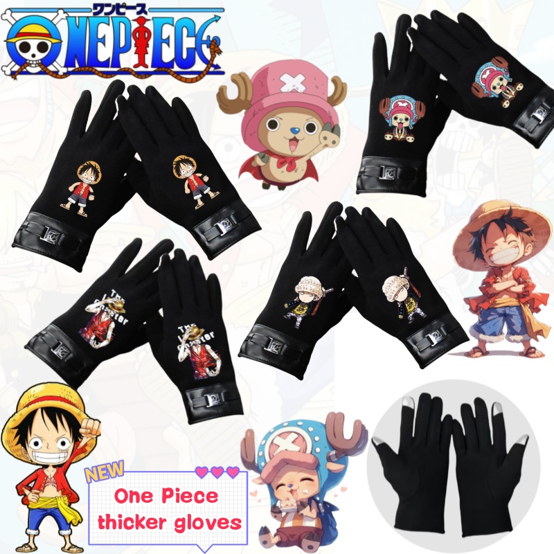 Touch Screen Gloves - One Piece Luffy Chopper créatif personnalisé