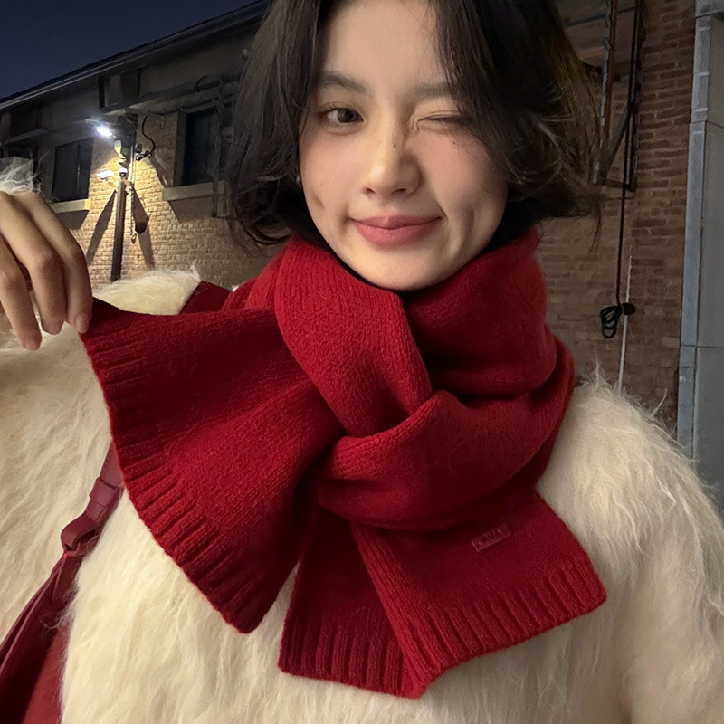Wool Scarf Men - Cache-cou unisexe en 100 % pure
