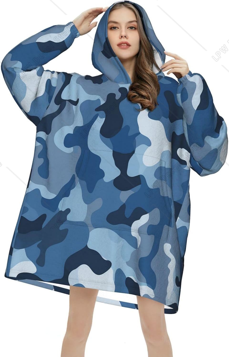 Couverture à capuche classique - Sherpa Hoodie Fleece avis et prix