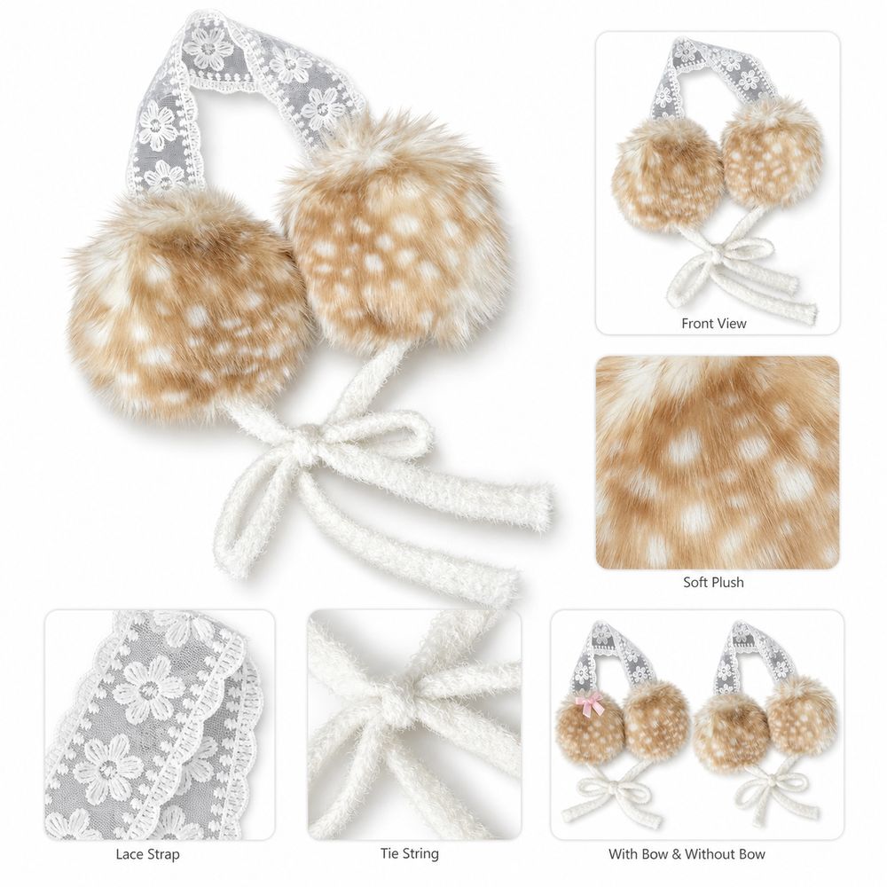 Cache-oreilles d'hiver doux en - Earmuffs Foldable avis et prix