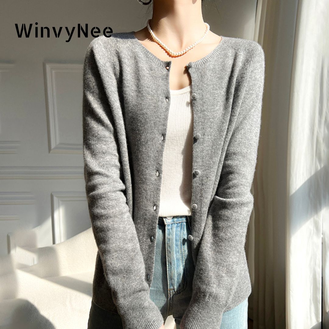 WinvyNee-Cardigans en laine po - Wool Coat Peacoat avis et prix