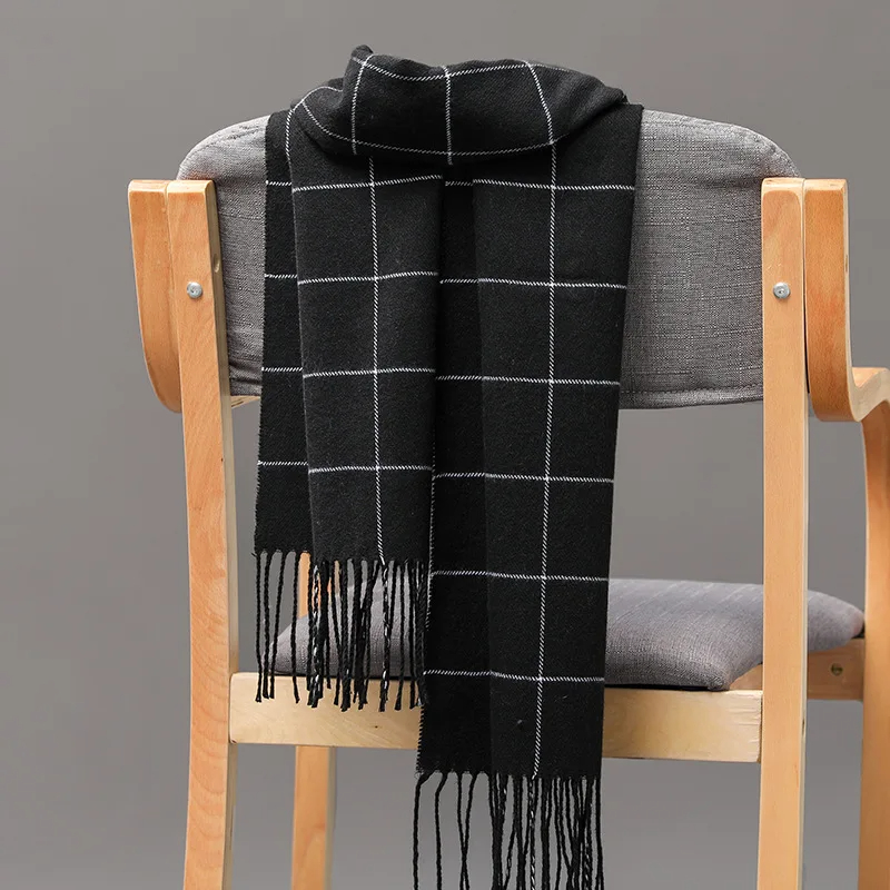 Écharpe en cachemire pour homm - Wool Scarf Men avis et prix