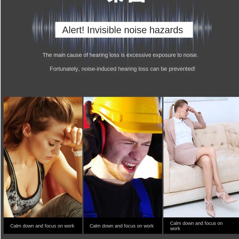 Protège-oreilles pliables anti - Earmuffs Foldable avis et prix