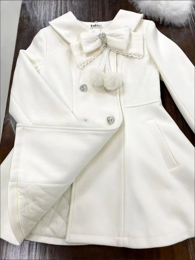 Manteau élégant et mignon pour - Wool Coat Peacoat avis et prix