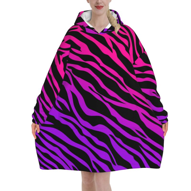 Couverture à capuche pour femm - Sherpa Hoodie Fleece avis et prix