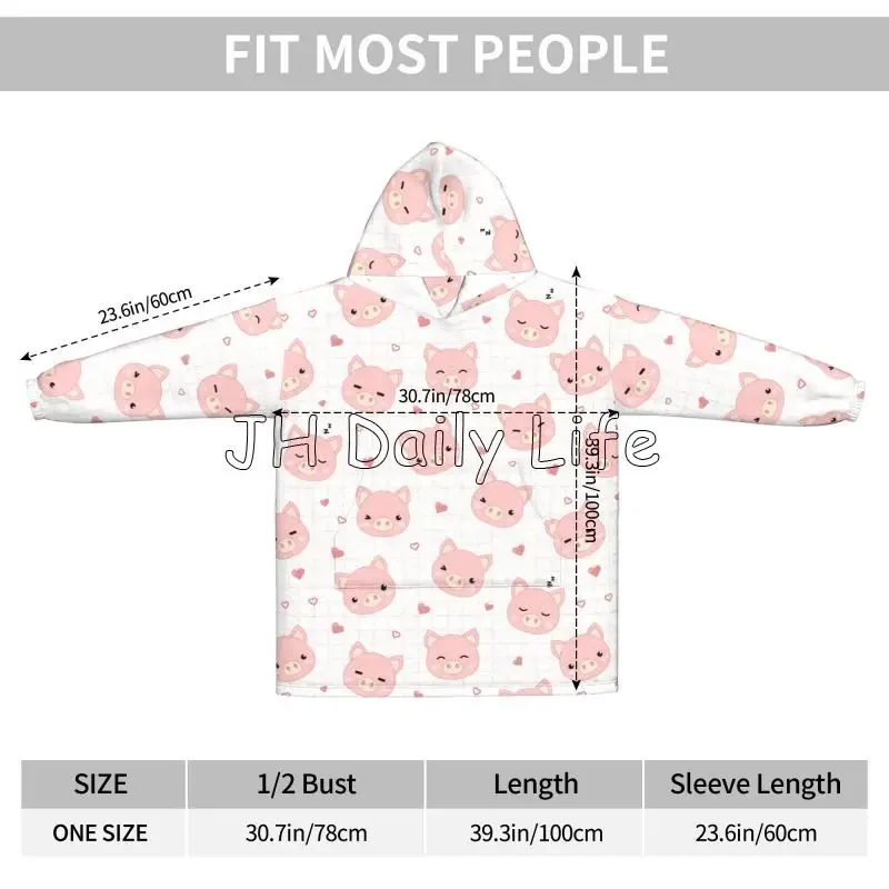 Couverture à capuche en flanel - Sherpa Hoodie Fleece avis et prix