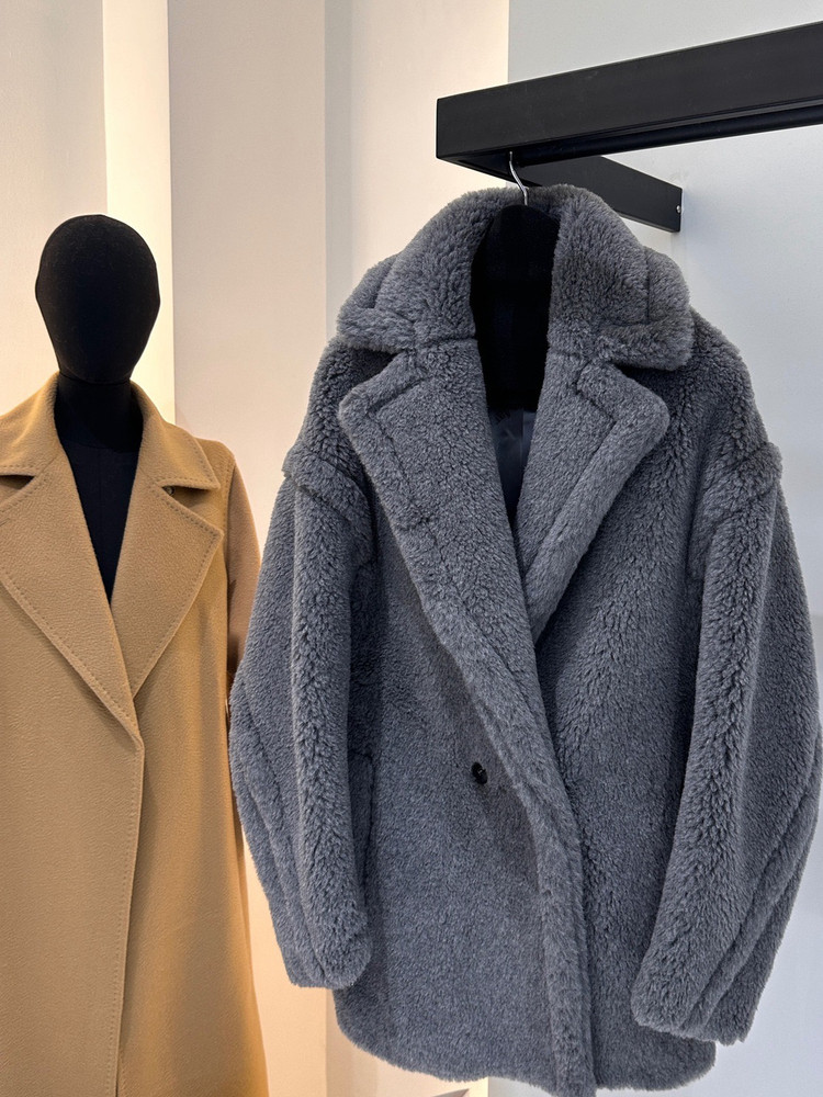 Manteau court en fourrure d'ou - Wool Coat Peacoat avis et prix
